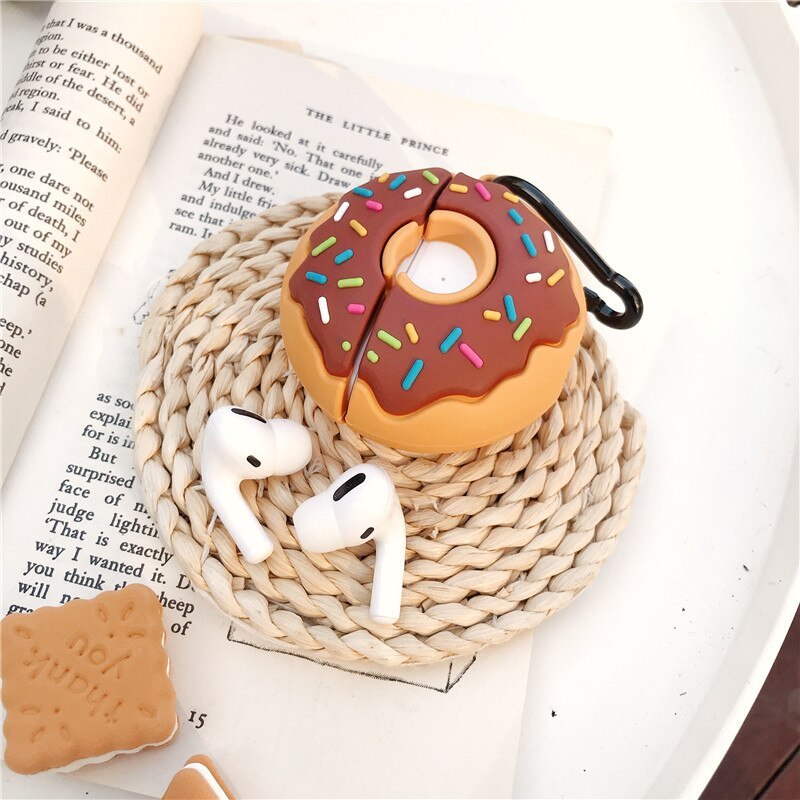 "Donut Silicone Case for AirPods Pro – Compatible with Apple"