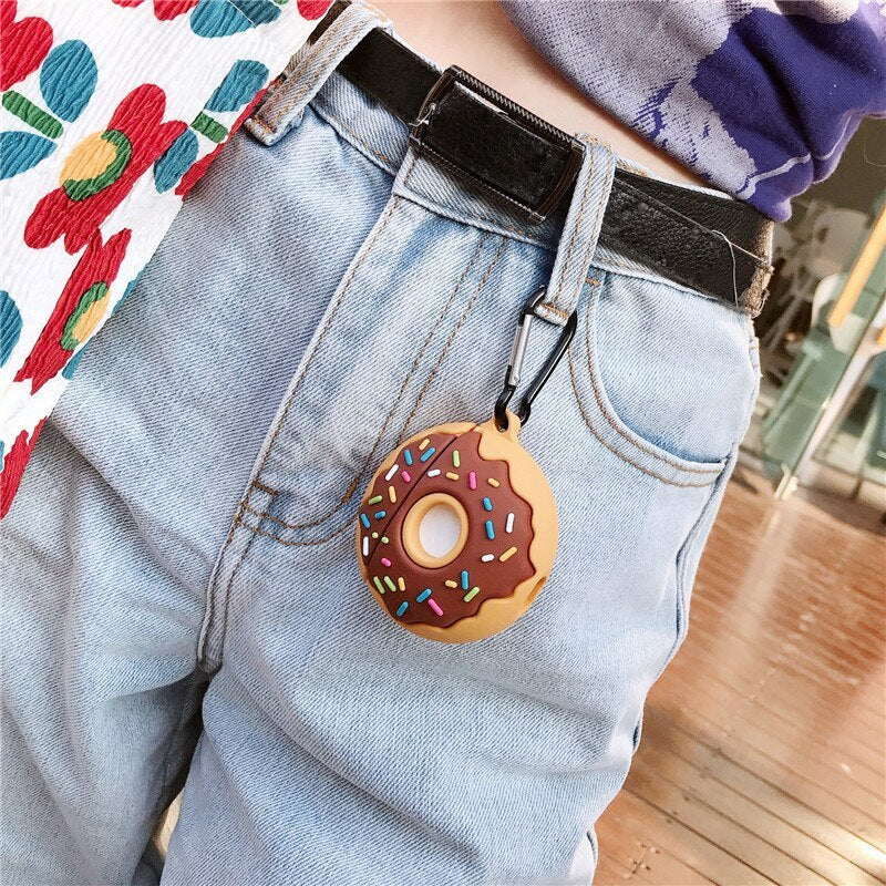 "Donut Silicone Case for AirPods Pro – Compatible with Apple"