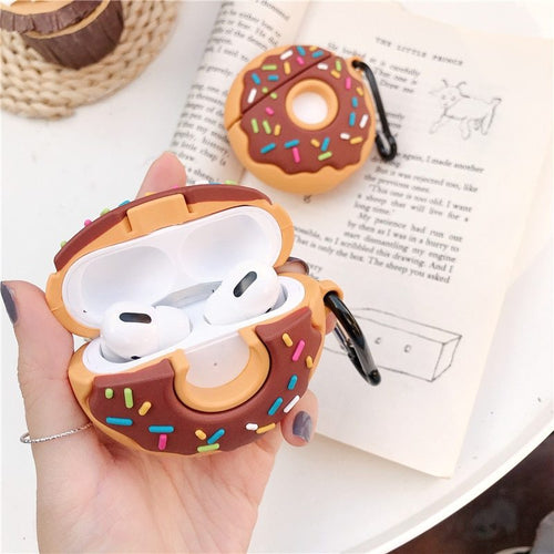 "Donut Silicone Case for AirPods Pro – Compatible with Apple"