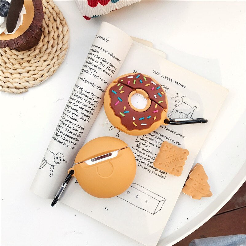 "Donut Silicone Case for AirPods Pro – Compatible with Apple"